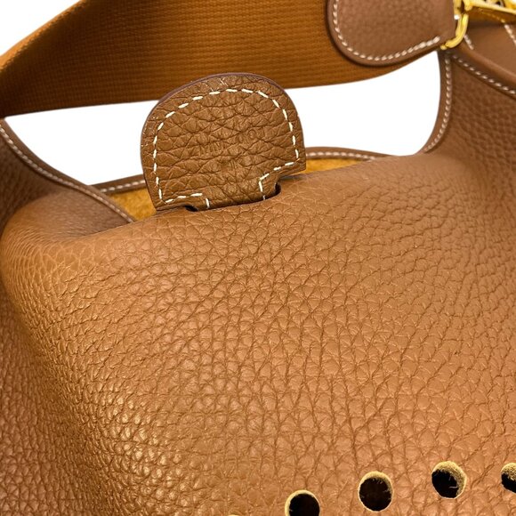 Hermes Evelyne III Taurillon Clemence GM Crossbody Bag - Picture 11 of 12